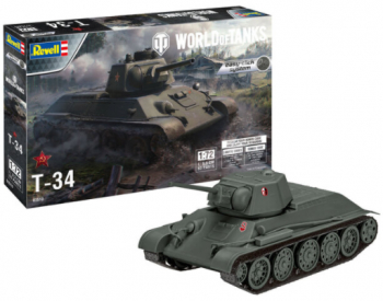 Machete Revell - Macheta militara tanc T-34 