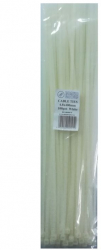 Set 100 de coliere de prindere Braun Group albe 400x4.8 mm 