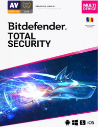 Bitdefender Total Security 1 An + 1 An Gratuit 5 Dispozitive 