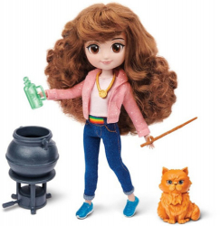 Figurina Harry Potter Deluxe Brilliant Hermione 20 cm 10 piese 