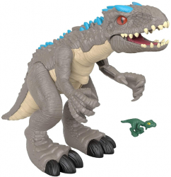 Figurina Imaginext Jurassic World Thrashing Indominus Rex 