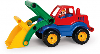 LENA ACTIV - BULDOZER - INCARCATOR FRONTAL CU FIGURINA - 30 CM - 04152 