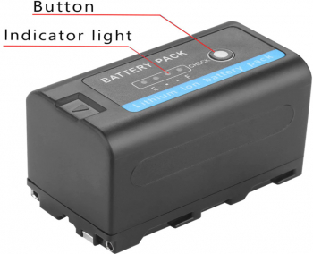 Acumulator Sony NP-F750 /NP-F770 5200mAh LED Indicator 