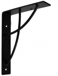 Consola raft Neo finisaj negru mat 180x180 mm 