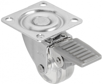 Rotila silicon cu frana D35 mm