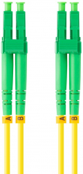 Cablu retea fibra optica cu lungime 5 m si conectori LC/APC-LC/APC Lanberg Z32315 SM DUPLEX 3.0MM G657A1 LSZH galben 