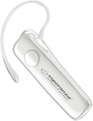Casca wireless in-ear Esperanza Celebes EH184W Bluetooth v.4.2 Hands Free conexiune multipoint alba 