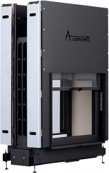 A-caminetti FLAT W - Focar Semineu tip tunel - 75 x 60 