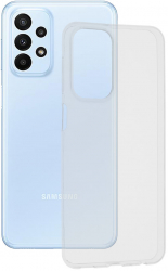 Husa Tpu Protectie Silicon Antisoc compatibila cu Samsung A33 5G Transparent 