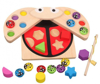 Joc de indemanare 2 in 1 Gargarita - Pescuit si sortator 7Toys 