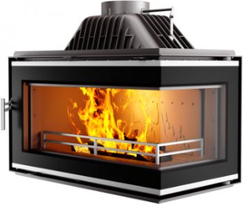 Kawmet W16 Sticla laterala - 13 5kW Focar semineu fonta sticla - Laterala dreapta 