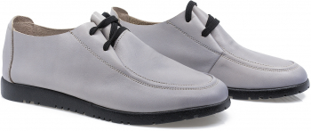 Pantofi dama Caspian Cas-100 casual piele naturala gri 37