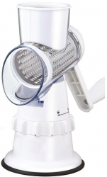 Razatoare cu tambur 3 in 1 MediaShop livington sumo slicer 3614 3 tamburi interschimbabili Alb