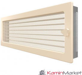Grila semineu 17x49 Jaluzea - Crem 