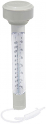 Termometru Plutitor pentru Apa Piscina Culoare Alb Dimensiuni 19x5 cm