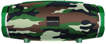 Boxa portabila Borofone BR3 Rich Sound Bluetooth Green Camouflage 