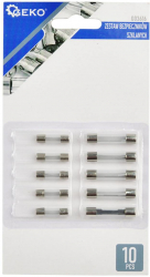 Set sigurante din sticla 10 elemente Geko G03616 