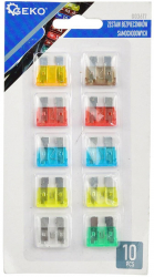 Set sigurante auto 10 elemente Geko G03617 