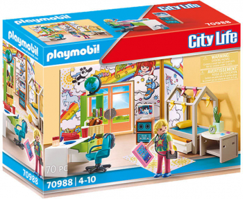 Playmobil City Life - Camera adolescentilor 