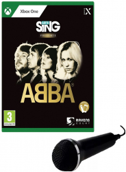 Joc Lets Sing ABBA Single Mic Bundle Pentru Xbox One si Xbox Seria X 