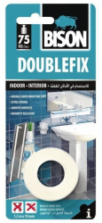 Banda dublu adeziva Bison Double Fix 1 5mx19mm 