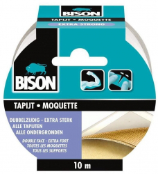 Banda dublu adeziva pentru mocheta BISON Carpet Tape 0 05mx10m 