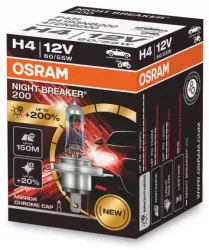 Bec auto Osram H4 Night Breaker +200 12V 60/55W 