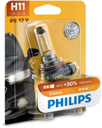 Bec auto Philips H11 Vision +30 12V 55W 