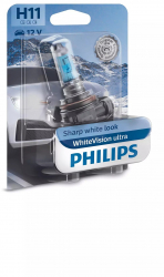 Bec auto Philips H11 White Vision Ultra 12V 55W 