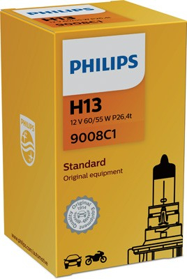 Bec auto PHILIPS H13 55W 12V VISION 