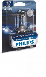 Bec auto Philips H7 Racing Vision GT200 +200 12V 55W