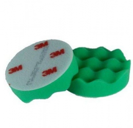 Burete polish abraziv Verde 3M Compounding Pad 75mm 
