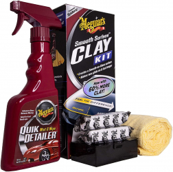 Kit Argila Decontaminare Vopsea Meguiars Smooth Surface Clay 
