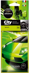 Odorizant auto Aroma Car City Card Lemon 