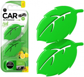 Odorizant auto Aroma Car Leaf 3D Lemon 