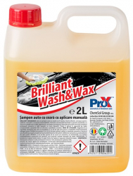 Sampon auto concentrat cu ceara Brilliant Wash&Wax Pro-X 2kg 