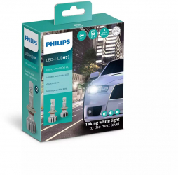 Set 2 Becuri Far Led H7 12/24V 15W Ultinon PRO5000 HL PHILIPS 5800k 