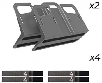 Set Organizator portbagaj pentru fixare bagaje 2buc si 4 curele Stayhold Roz 