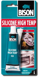 Silicon rezistent la temperatura ridicata rosu Bison Silicon High Temp 60ml