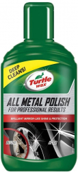 Pasta Polisat elemente metalice crom aluminiu Turtle Wax All Metal Polish 300ml 