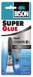 Super Glue Control Adeziv cianoacrilat Bison 3g 