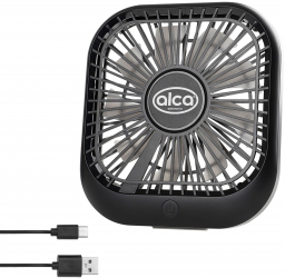Ventilator auto sau birou cu USB cu prindere tetiera 12V Alca 