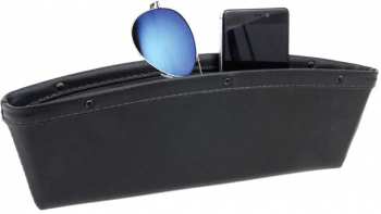 Organizator Auto Tip Buzunar din Piele ECO Negru