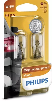 Set 2 Becuri Frana W16W 12v Philips 