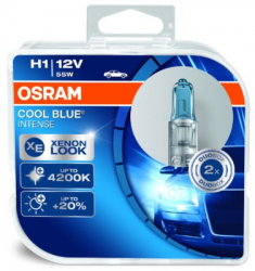 Set 2 buc Bec H1 CoolBlue Intense Osram 12V 55W 