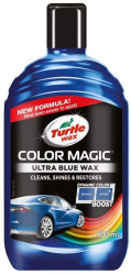 Solutie polish auto Turtle Wax Color Magic Plus Albastru 500ml 