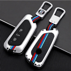 Carcasa din aluminiu premium pentru cheie VW Volkswagen Golf 8 Seat Leon MK 4 Ateca Skoda Octavia 4 
