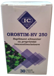 Orostim-HV 250 mg 30 capsule Institutul Cantacuzino pentru adulti 