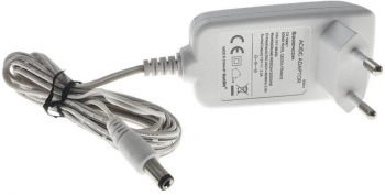 Incarcator curent continuu stabilizat DC 12V 2000mA cu protectie cablu 195cm alb 