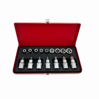 Trusa chei tubulare capete biti torx 